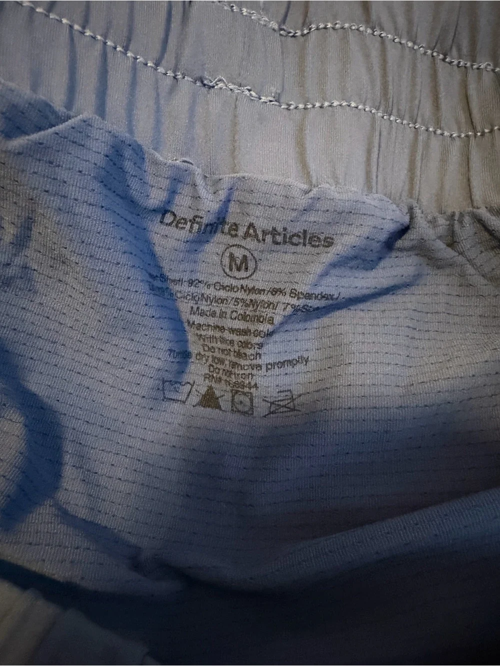 Definite Articles Women’s Blue Athletic Shorts - Picture 6 of 6